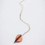 Copper Leaf Pendant