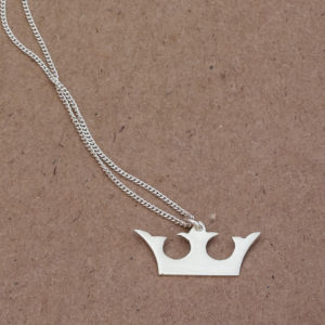 Silver Crown Pendant